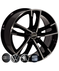 ZW BK5126 BP R19 W8.5 PCD5x112 ET33 DIA66.6